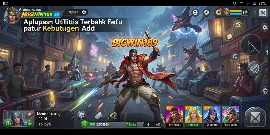Tampilan antarmuka aplikasi BIGWIN189 yang sederhana dan fungsional.