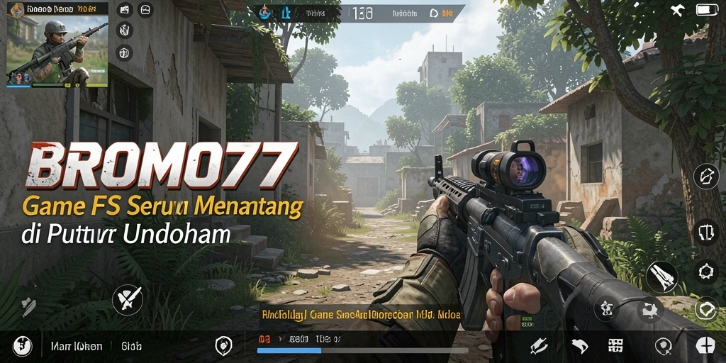 Tampilan gameplay BROMO77 yang mendebarkan dan penuh aksi.