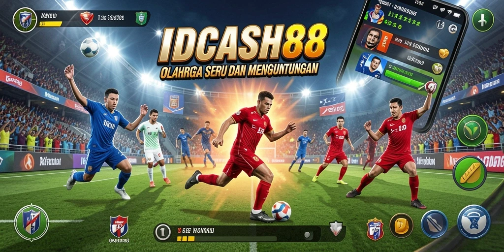 Tampilan menarik dari gameplay IDCASH88 yang menampilkan berbagai olahraga.