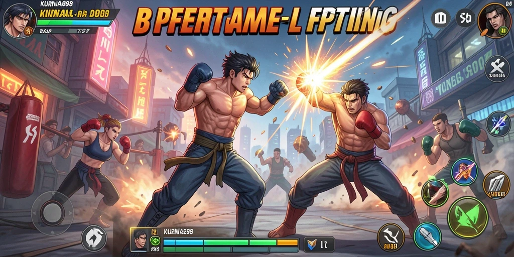 Screenshot KURNIA898 menampilkan pertarungan seru yang mendebarkan.