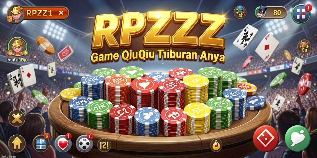 Gameplay seru RPZZZ yang menampilkan momen mendebarkan dalam QiuQiu.