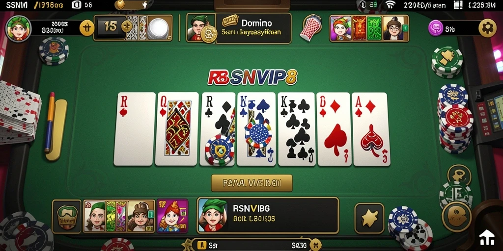 Tampilan gameplay seru RSNVIP8 dengan desain yang memukau.